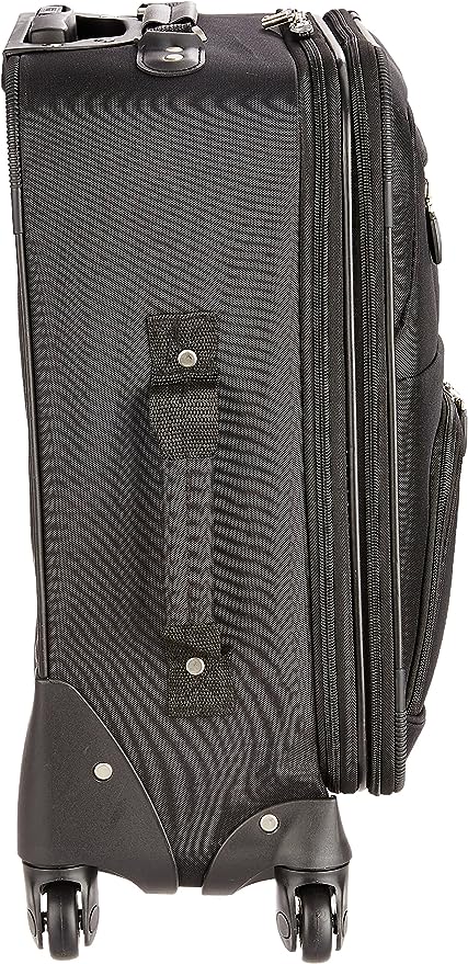 Rockland Expandable Spinner Carry On, Black, 19-Inch - Image 4